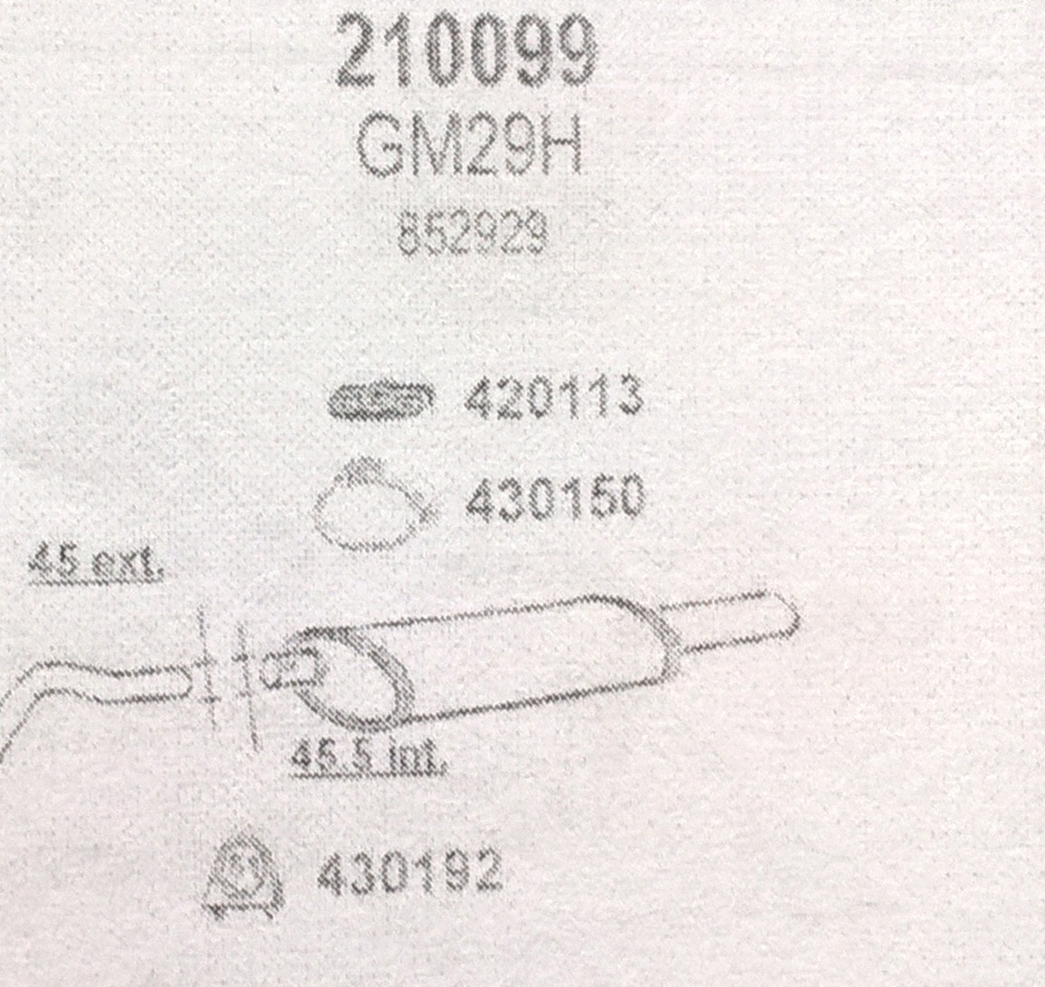 TOBA ESAPAMENT FINALA OPEL ASTRA 1.4i KAT 91-96