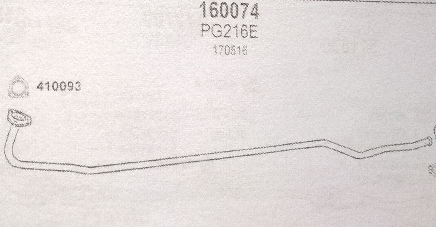 TOBA ESAPAMENT Saxofon PEUGEOT 106, 1,0, 91-95