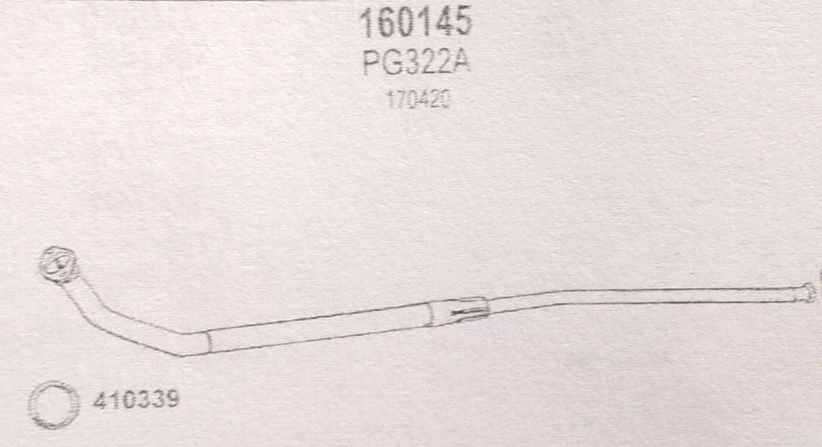 TOBA ESAPAMENT SAXOFON, PEUGEOT 205, 1.1, 1.3
