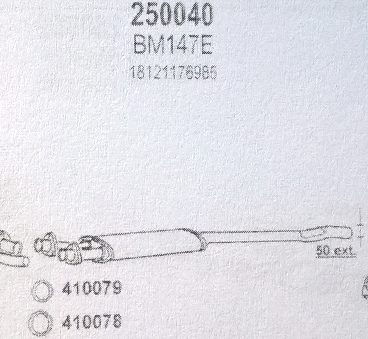 TOBA ESAPAMENT Intermediara BMW 320i, E30, 2,0, 82-83