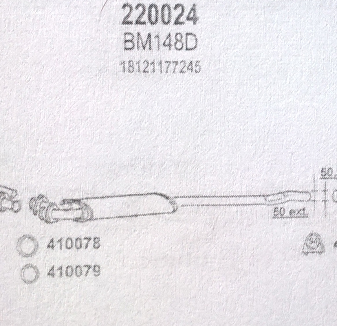 TOBA ESAPAMENT Intermediara BMW 320i, E30, 83-87