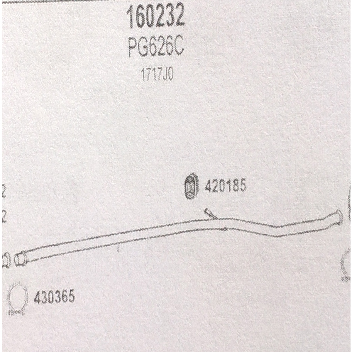 TOBA ESAPAMENT INT  PIPE PEUGEOT  206  1.4  2000----->