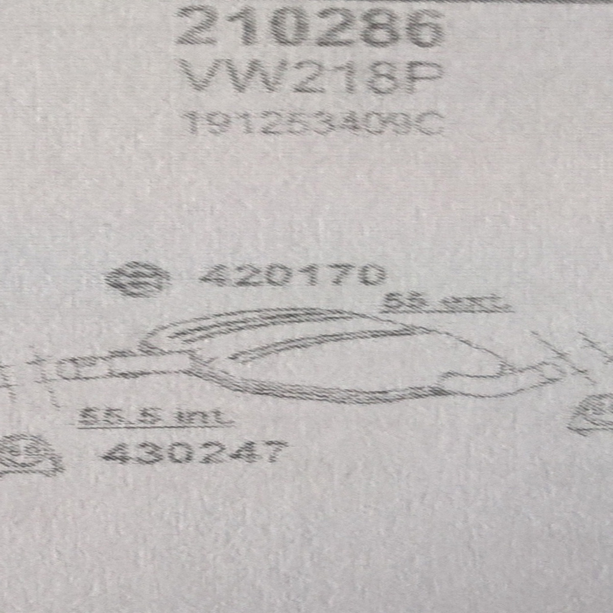TOBA ESAPAMENT Intermediara VOLKSWAGEN GOLF II, 1,8, Kat, GTI, 86-91