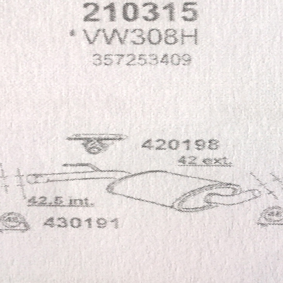 TOBA ESAPAMENT Intermediara VOLKSWAGEN PASSAT, 1,6, 1,8, 88-92
