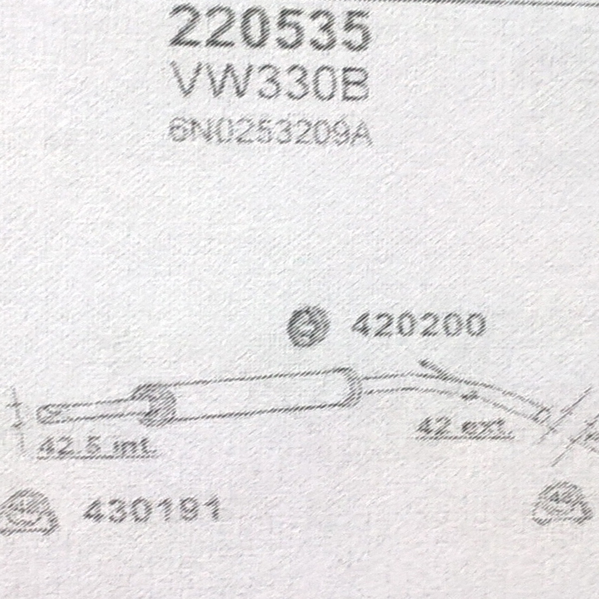 TOBA ESAPAMENT Intermediara VOLKSWAGEN POLO, 1,0i, Kat, 96-
