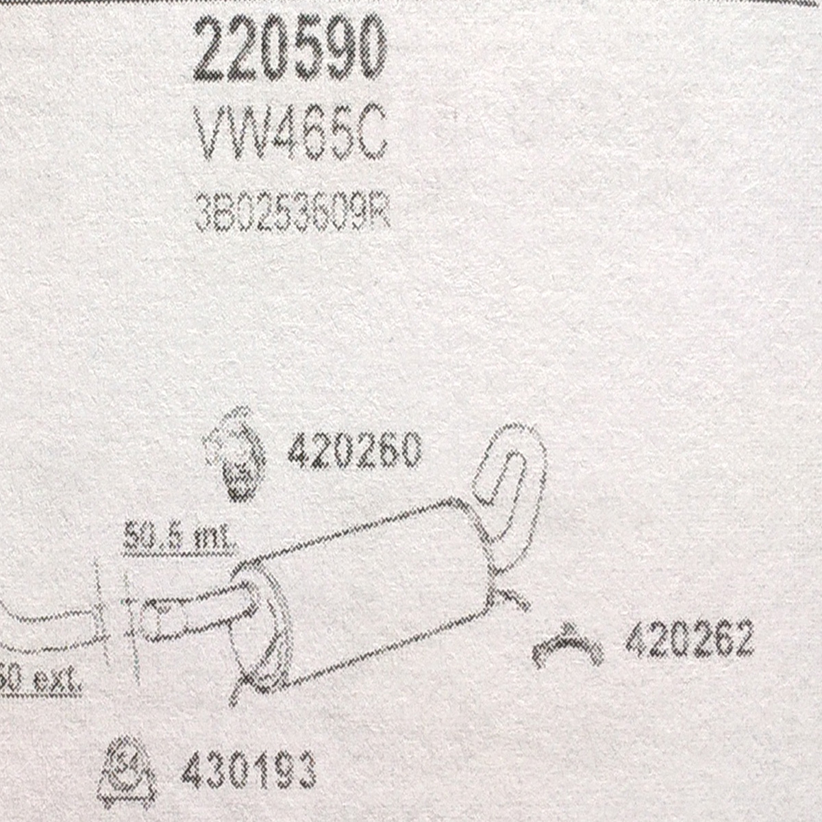 TOBA ESAPAMENT Teava intermediara Volkswagen Passat,1,6i,Kat,