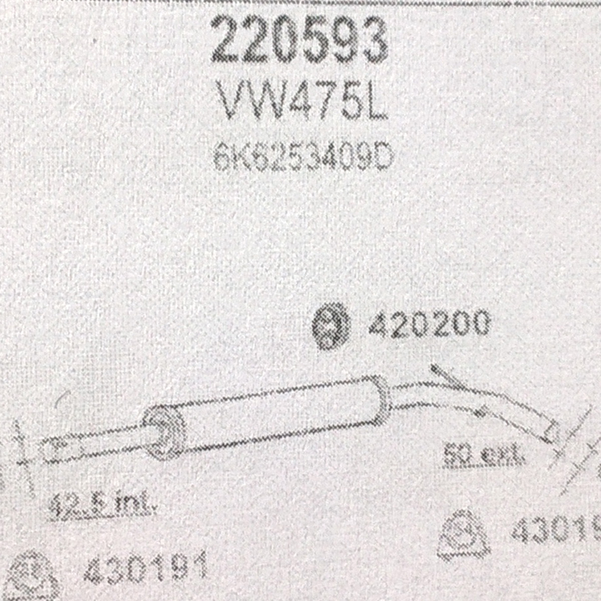 TOBA ESAPAMENT Intermediara VOLKSWAGEN POLO, 1,6i, Kat, Classic, Variant, 98-