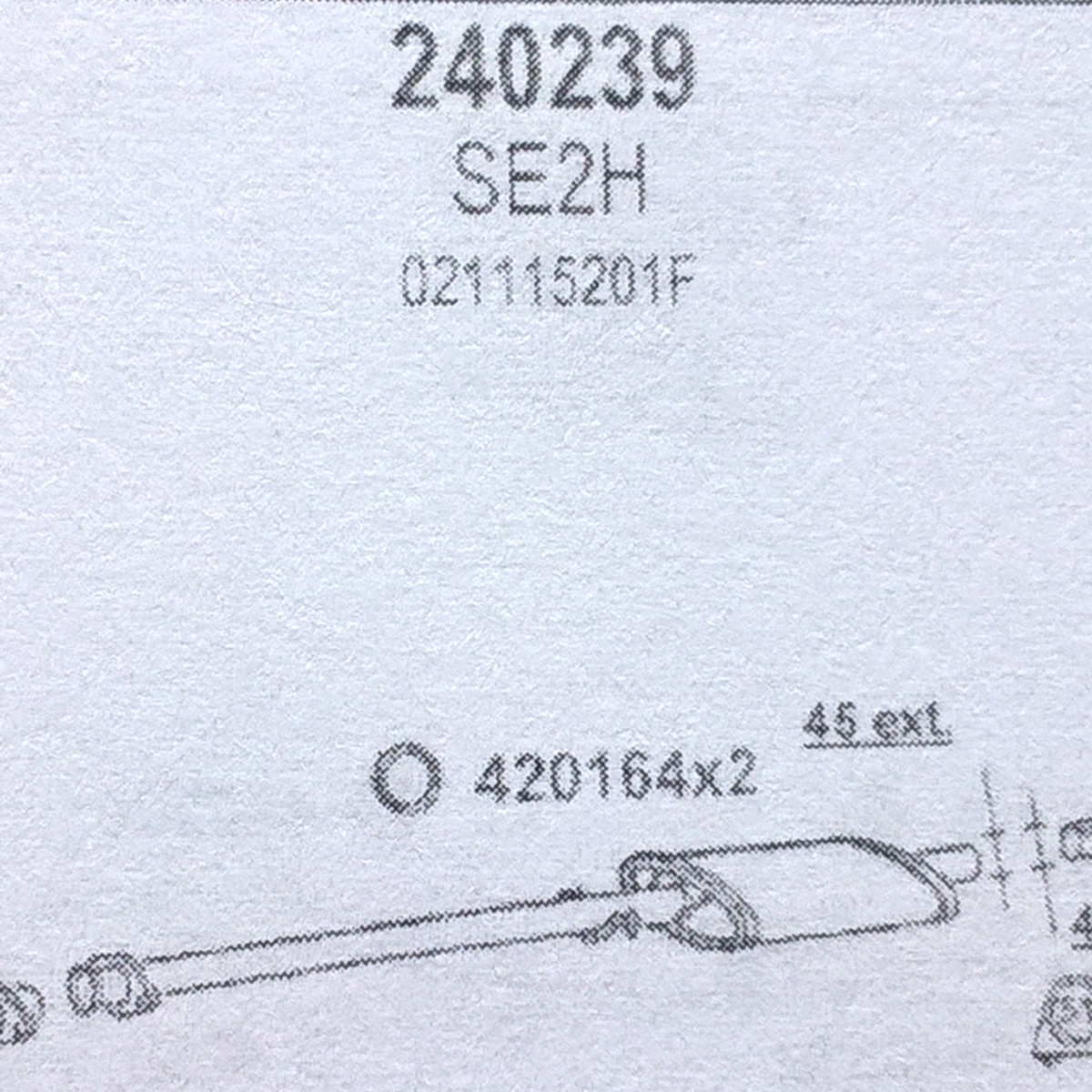TOBA ESAPAMENT Intermediara SEAT IBIZA, 1,2, 1,5, Kat, 89-93
