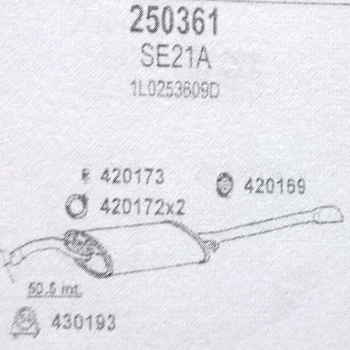 TOBA ESAPAMENT Finala SEAT TOLEDO, 1,8i, 91-92
