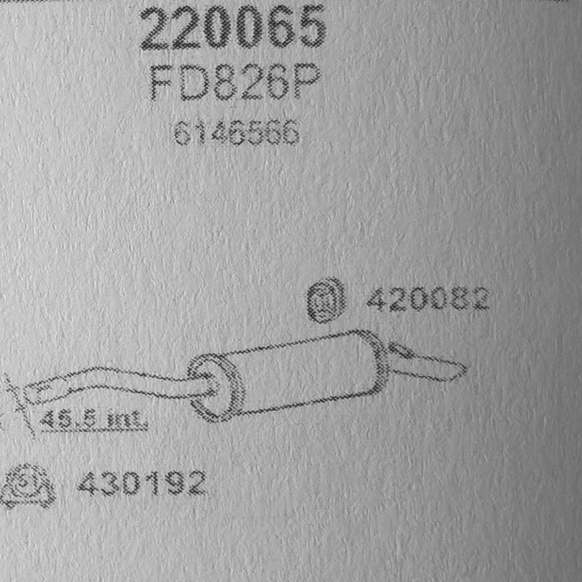 TOBA ESAPAMENT Finala FORD SIERRA, 1,8, 2,0, 84-85