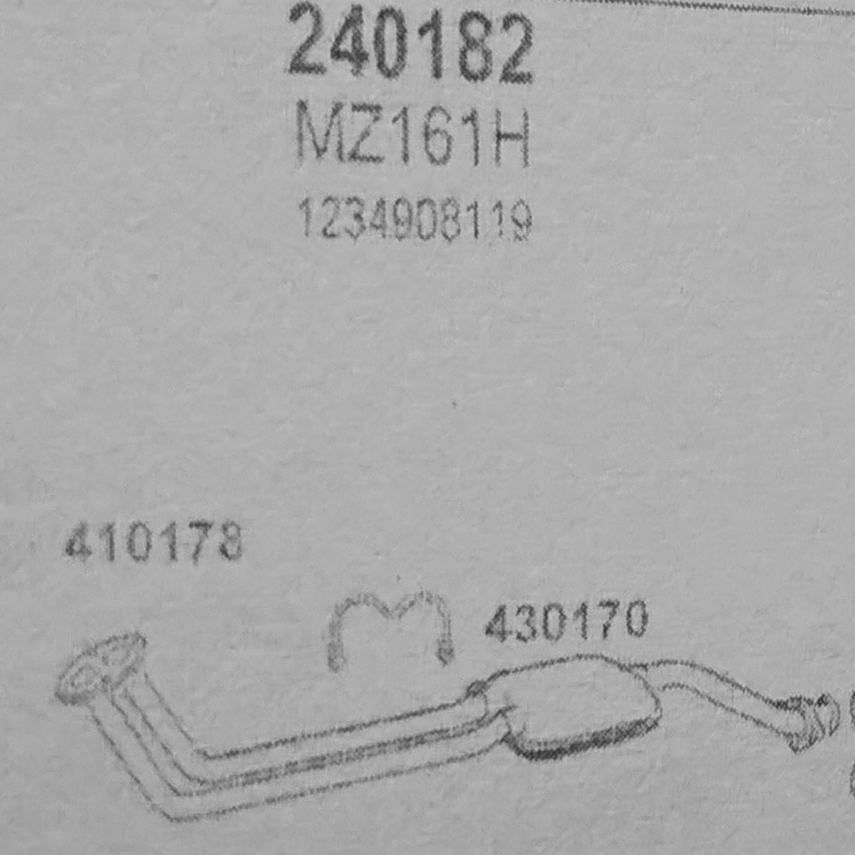 TOBA ESAPAMENT Saxofon MERCEDES 200, 80-84