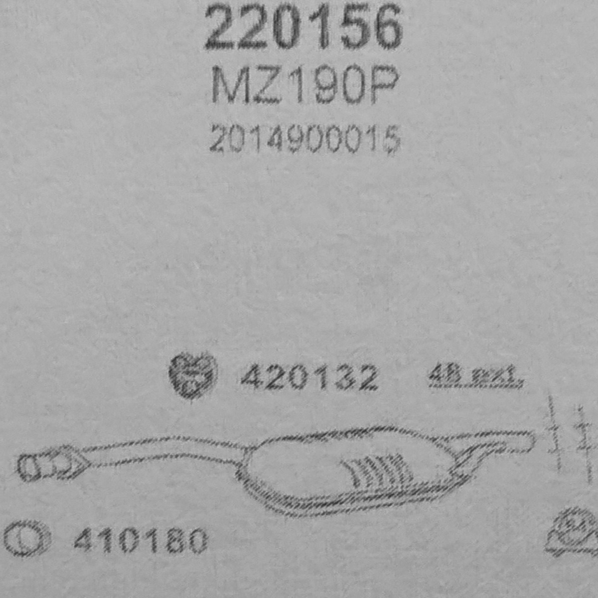 TOBA ESAPAMENT Intermediara MERCEDES 190, 2,0, 84-90