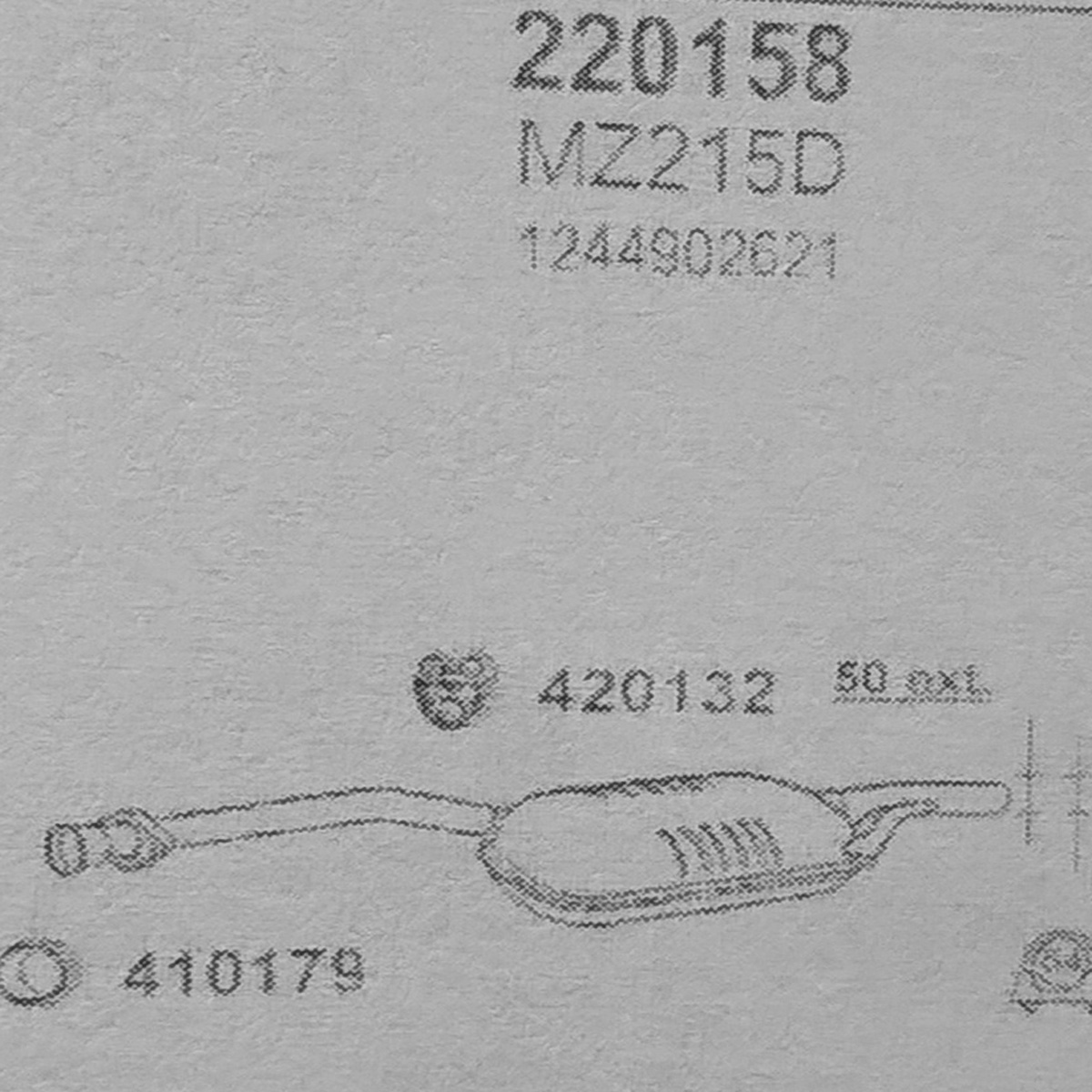 TOBA ESAPAMENT Intermediara MERCEDES 200 D, 250 D, 85-93