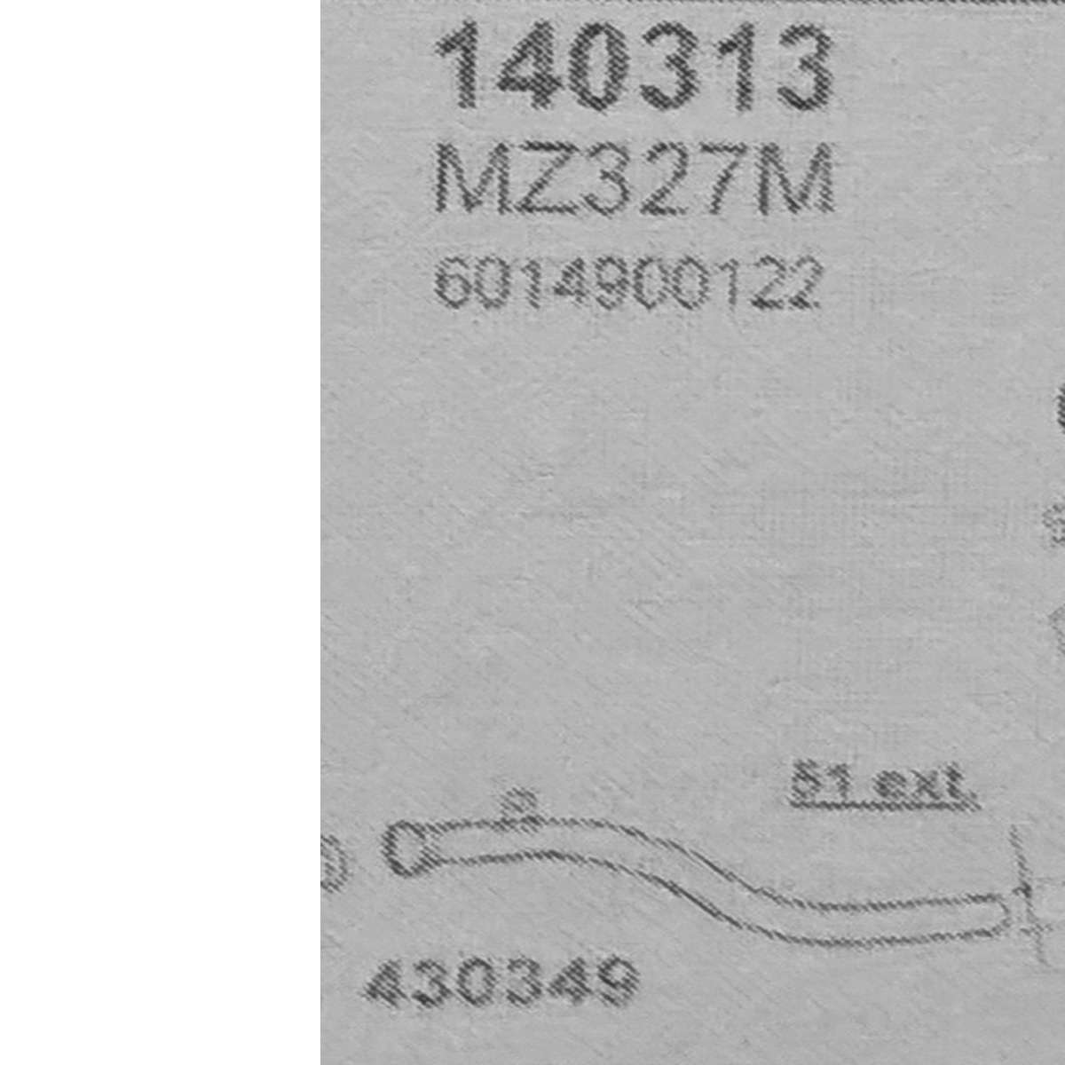 TOBA ESAPAMENT Teava pt Mercedes 208D 1989->