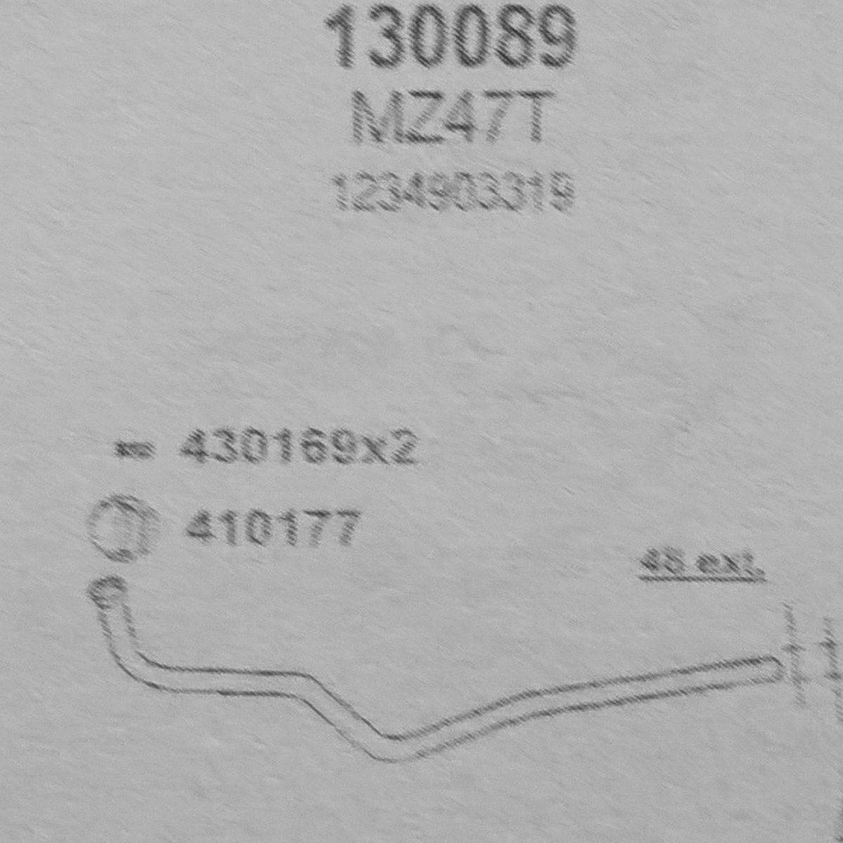 TOBA ESAPAMENT Saxofon MERCEDES 300  TD, 78-85