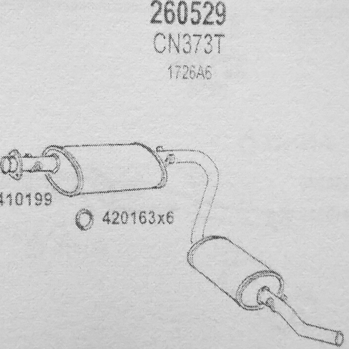 TOBA ESAPAMENT CITROEN JUMPER, FIAT DUCATO, PEUGEOT BOXER 1994
