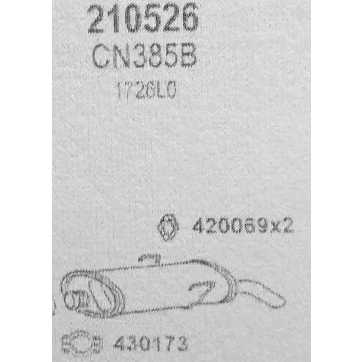TOBA ESAPAMENT Finala CITROEN SAXO, 1,1i, Kat, 96-