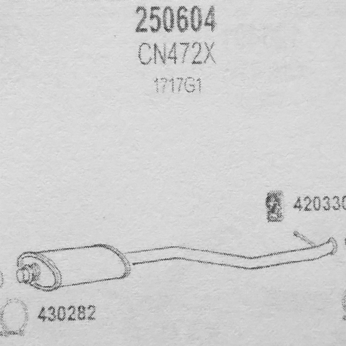 TOBA ESAPAMENT Intermediara CITROEN XSARA PICASSO,MPV,1,6, 99-