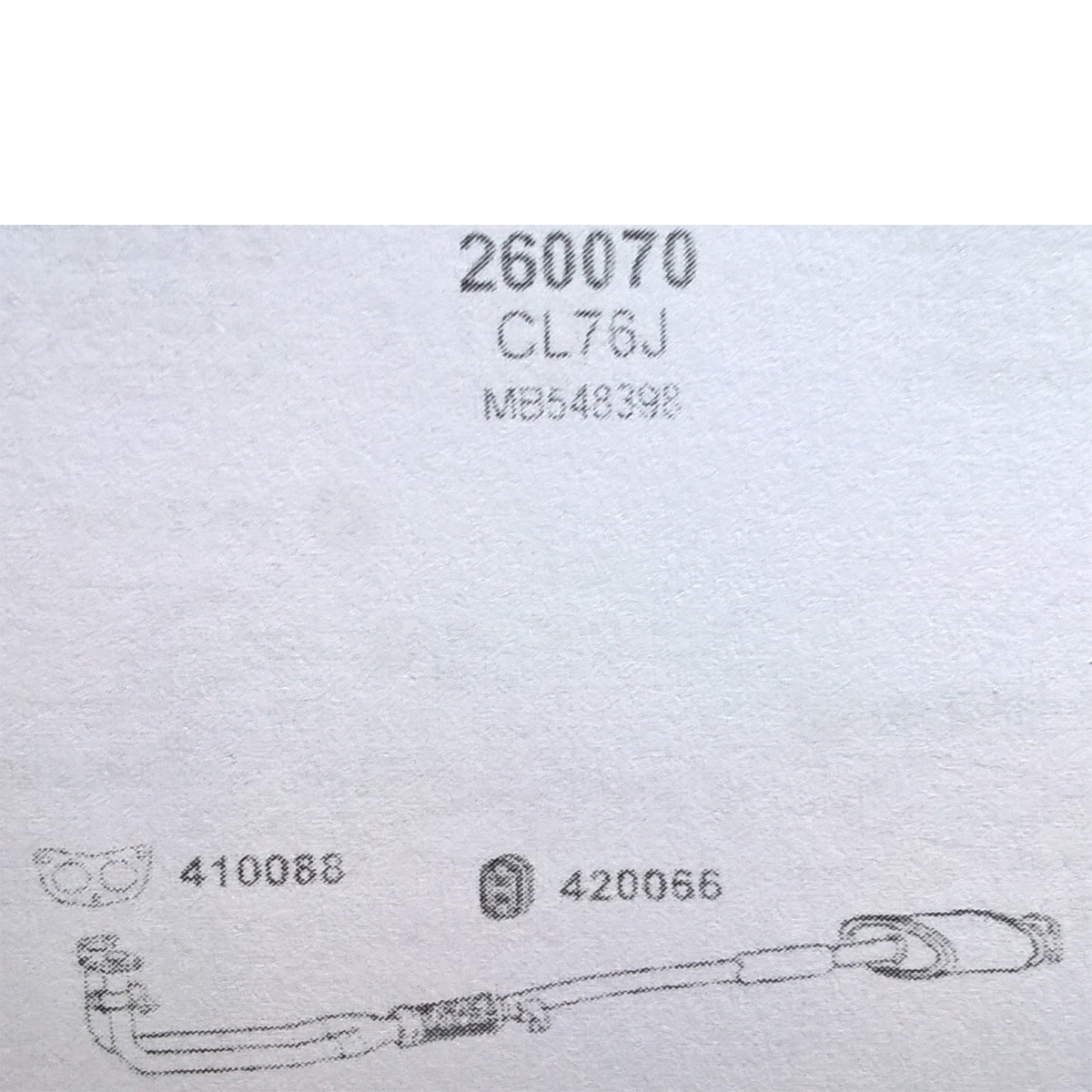 TOBA ESAPAMENT Saxofon MITSUBISHI LANCER, 1,5, 88-92