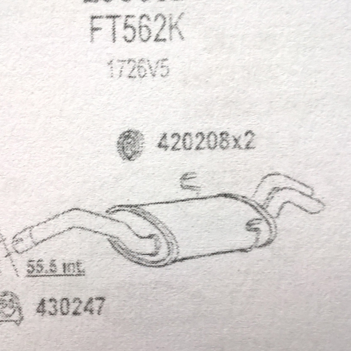TOBA ESAPAMENT Finala FORD EXPET 1.9TDi   KAT 1995-->