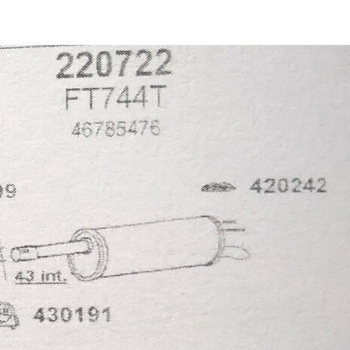 TOBA ESAPAMENT FINALA FIAT DOBLO 2002-->