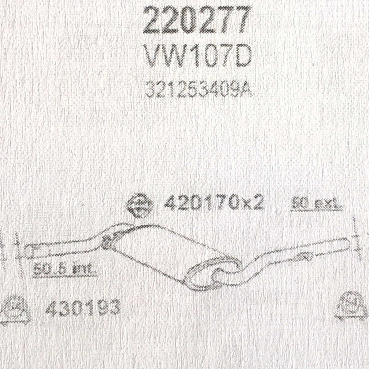 TOBA ESAPAMENT Intermediara VOLKSWAGEN PASSAT-SANTANA, 1,8, 83-88
